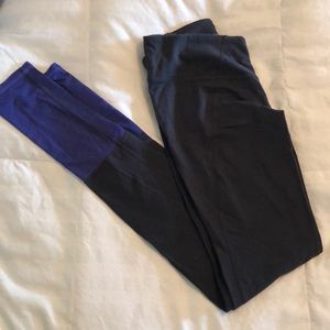 Athleta two toned leggings